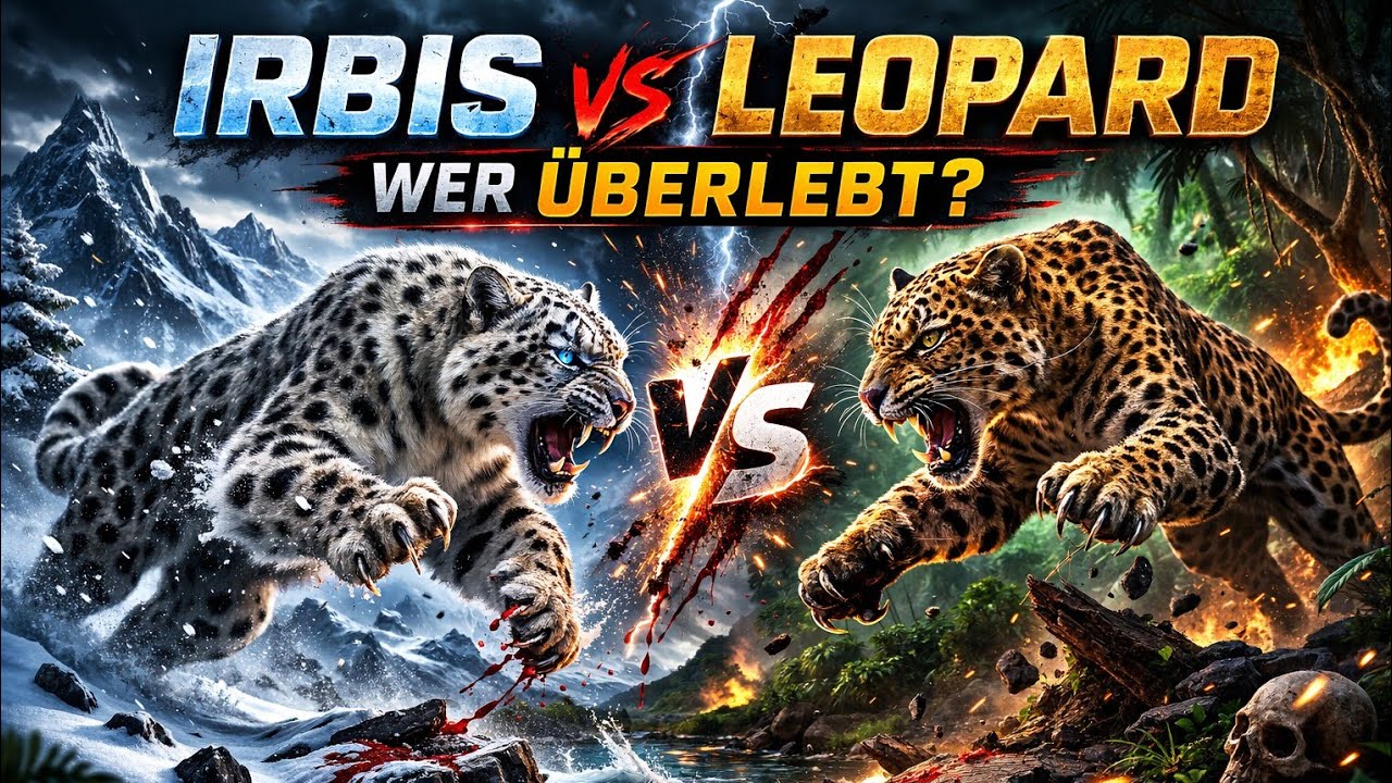 Irbis vs. Leopard – Wer überlebt das Duell?