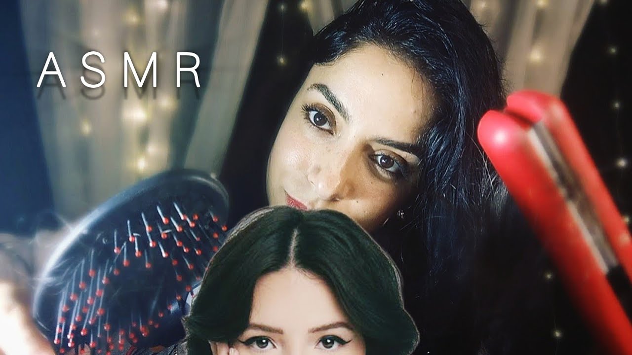 Corte y Peinado a Angela Aguilar ASMR 🎀 YOLL ASMR
