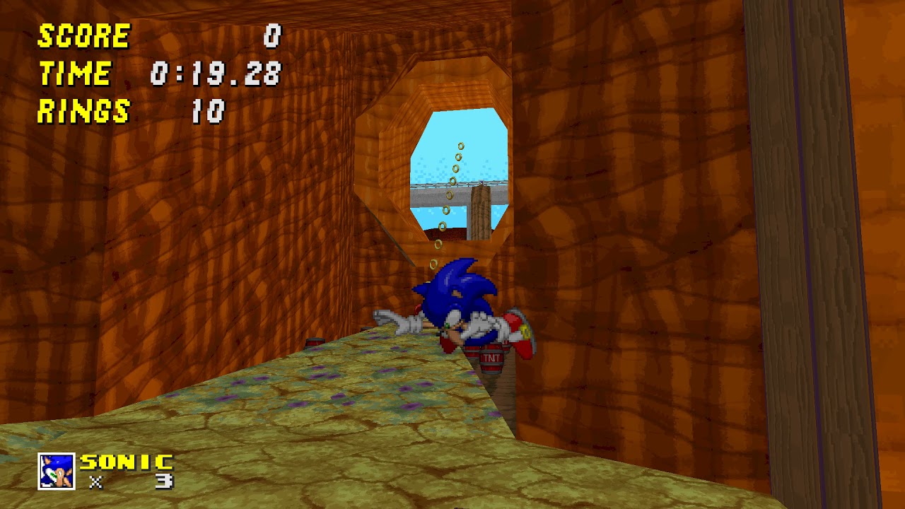 [TAS] SRB2 - Arid Canyon Zone Act 1 w/ XMomentum Adventure Sonic - 0:40.34 (old)