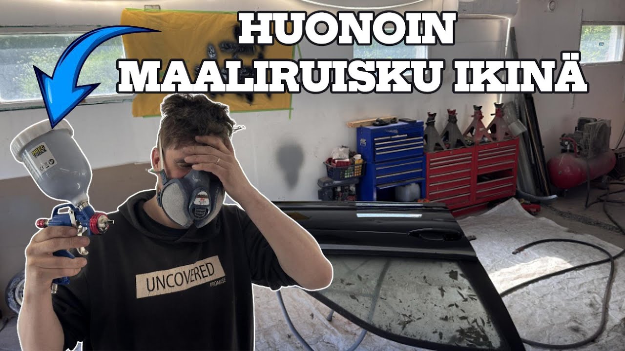 ELÄMÄNI HUONOIN MAALIRUISKU | Meectools 15,99€ maaliruisku
