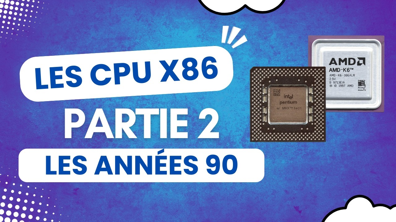 Le marché du x86 dans les années 90
