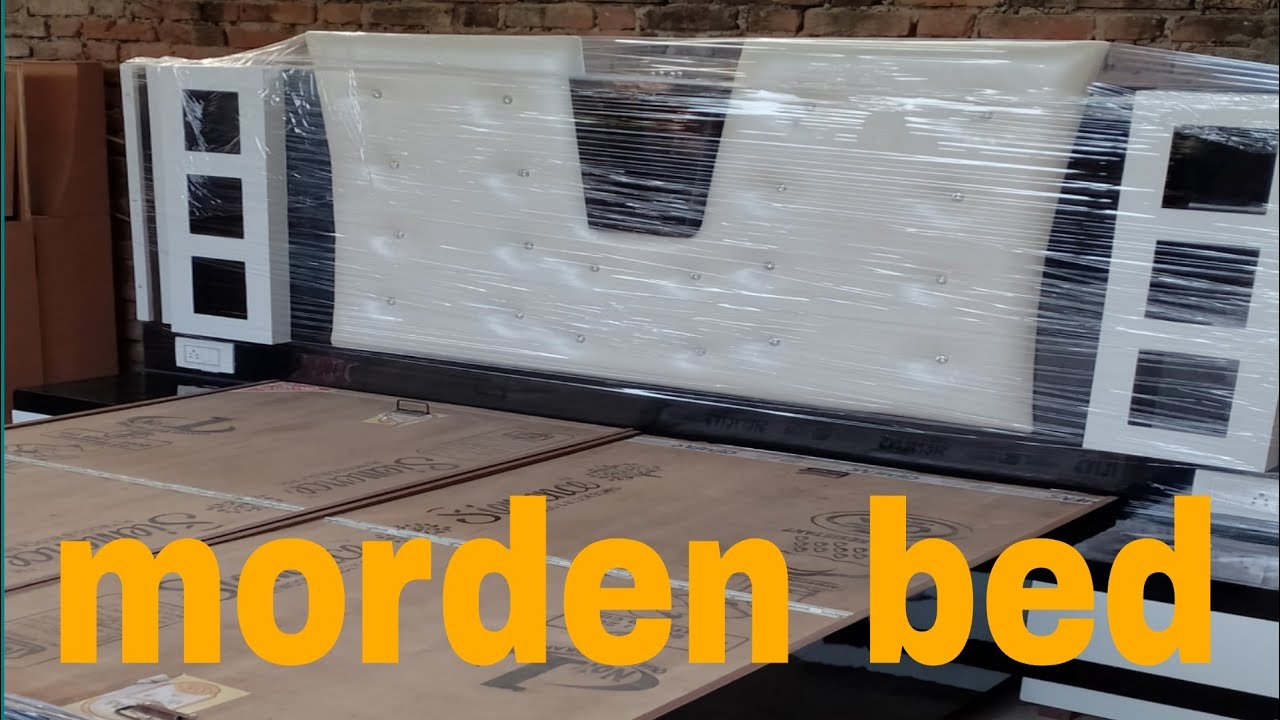 morden bed design home furniture