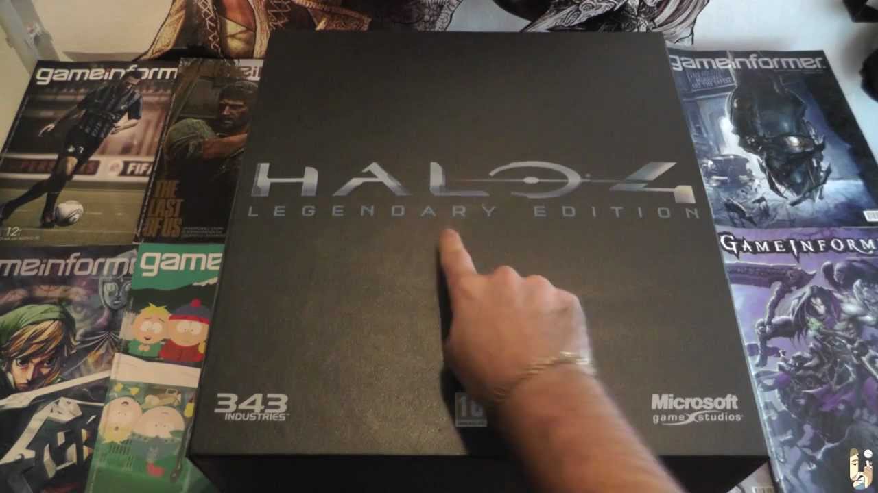Halo 4 Legendary Edition Unboxing!