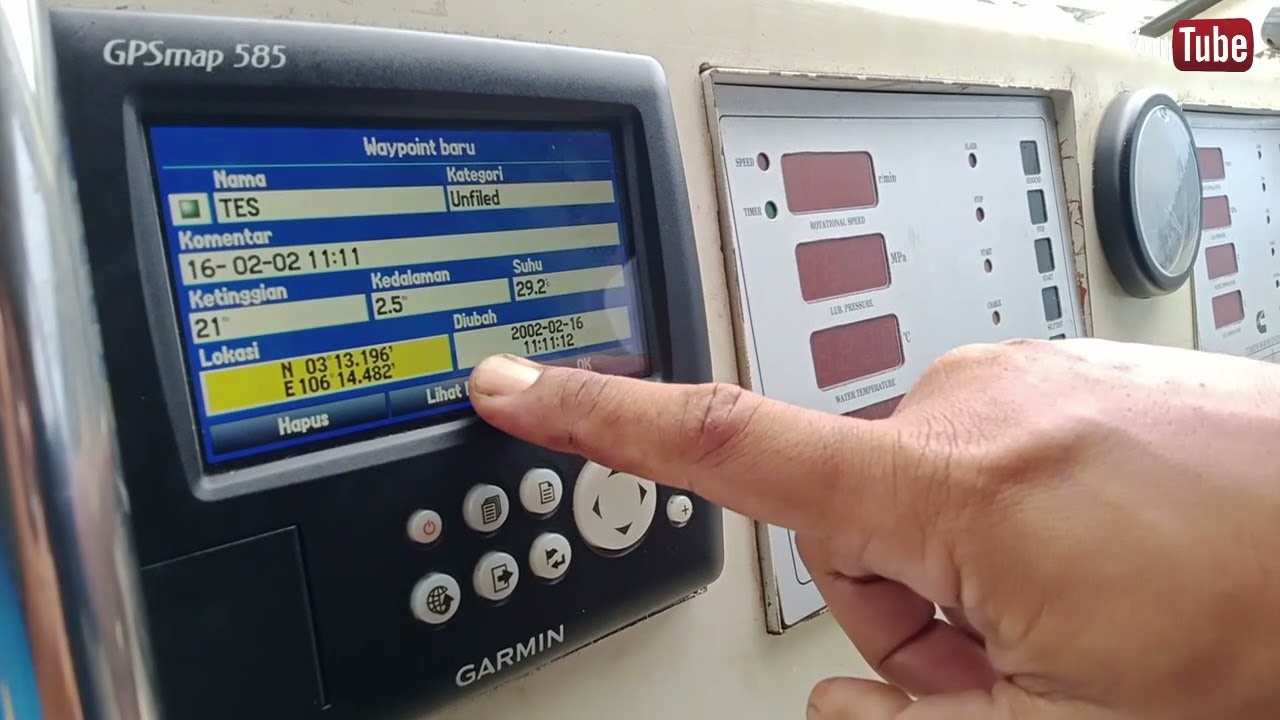 Cara Membuat Waypoint GPSMAP GARMIN 585