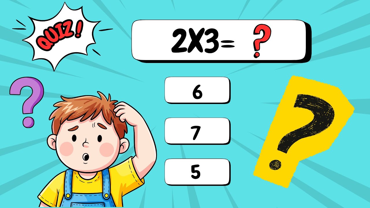 Quiz de Multiplicação: Você consegue acertar todas?