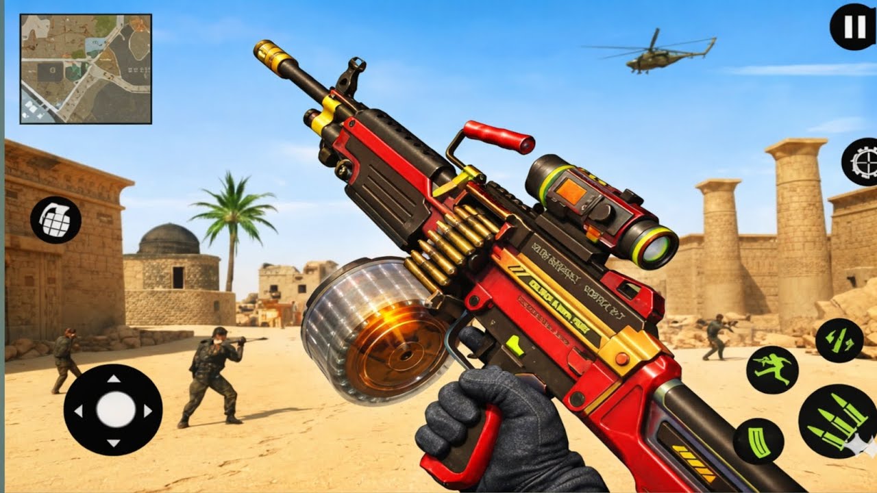 Commando FPS Game 🔫 | Ek Headshot = Game Over 😱🔥