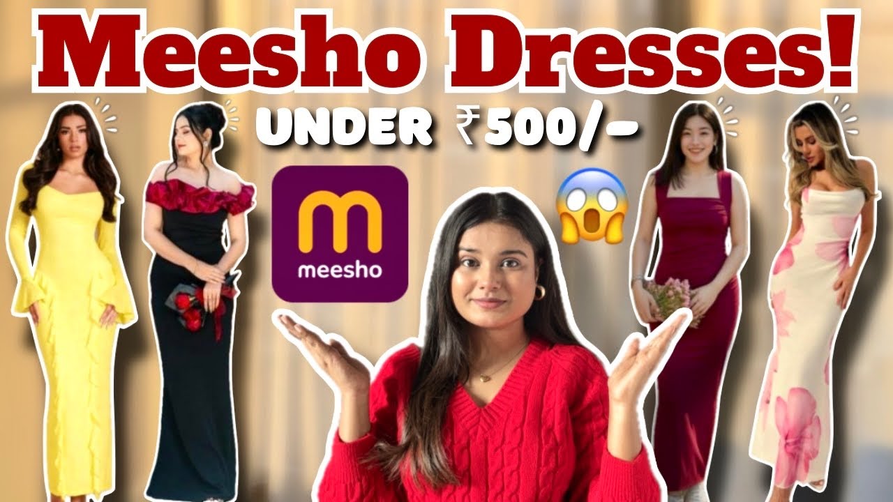 Meesho Bodycon Dresses *Under ₹500/-*😱| Meesho Haul | Aishwarya Gupta