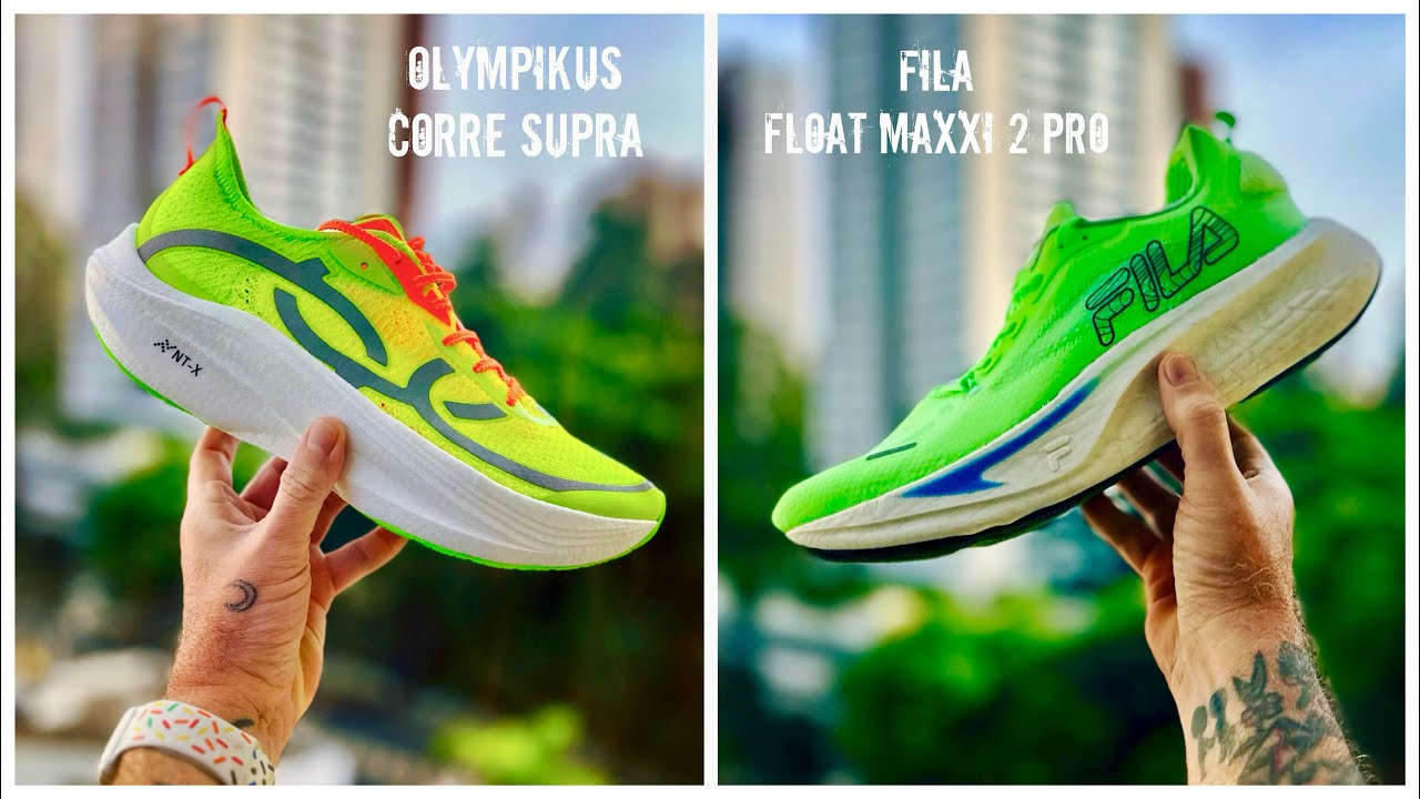 REVIEW ESPECIAL: OLYMPIKUS CORRE SUPRA VS. FILA FLOAT MAXXI 2 PRO