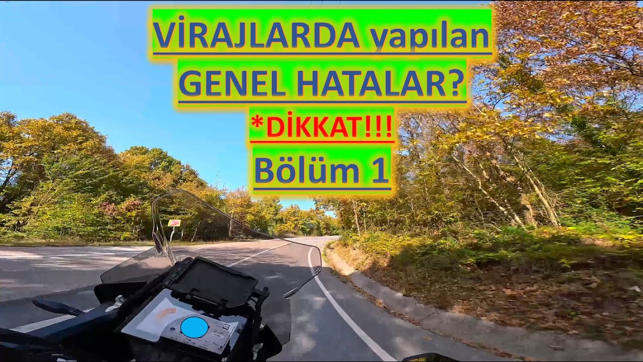 1 | VİRAJLARDA DİKKAT!🫣 | ACEMİ SÜRÜCÜLER BUNLARI YAPMAMALI | VİRAJLARDA YAPILAN GENEL HATALAR!