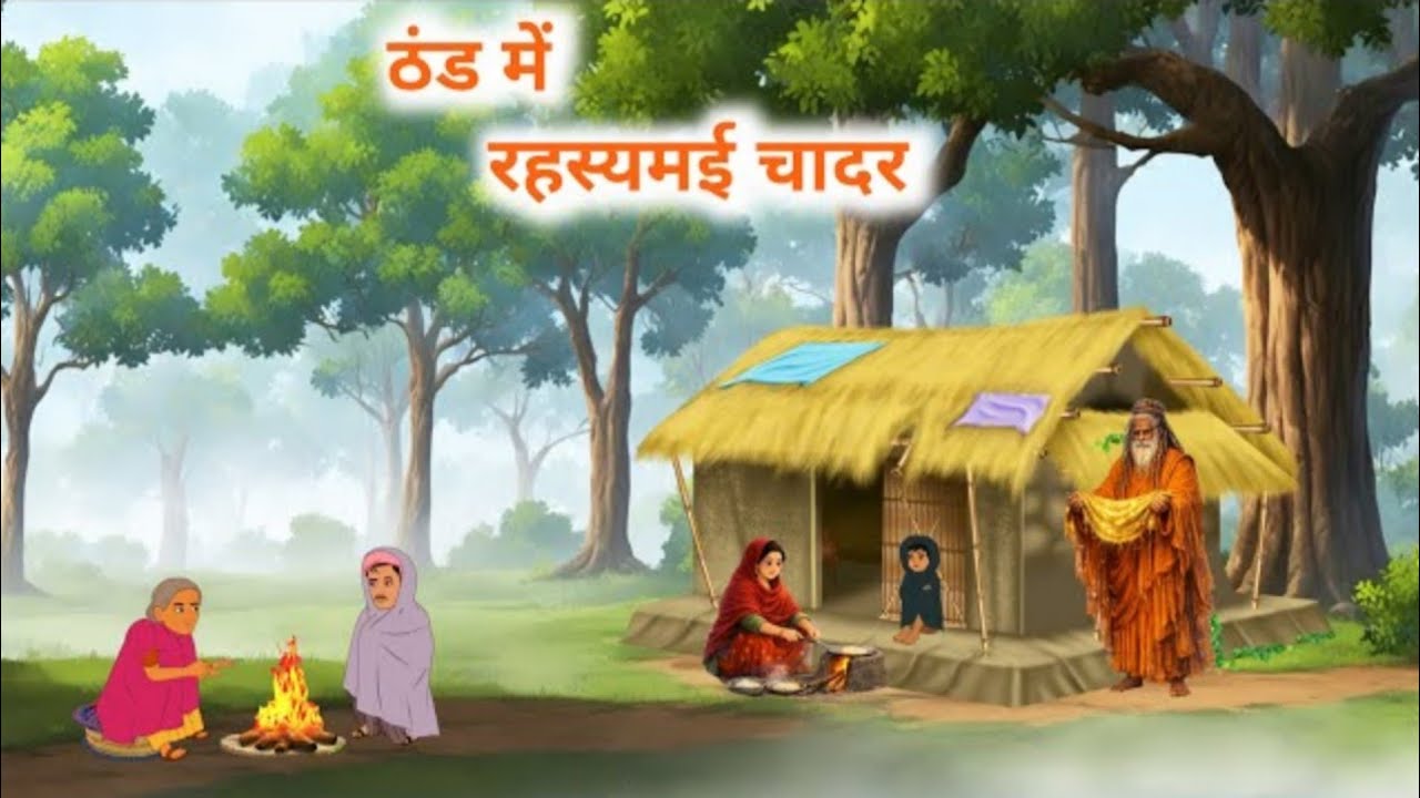 ठंड में रहस्यमई चादर | Thand Ka Kahar | Hindi Kahaniya | Moral Story | New StoryStory       