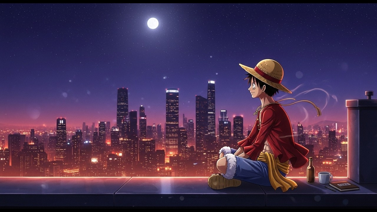 Rooftop Dreams 🌙 Relaxing Lofi Hip Hop for Focus