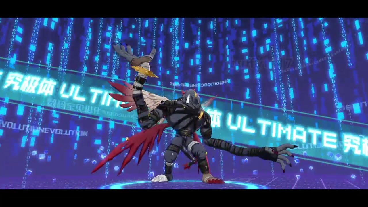 Digimon New Century - Dijiangmon Digivolution 帝江兽 ディージャンモン