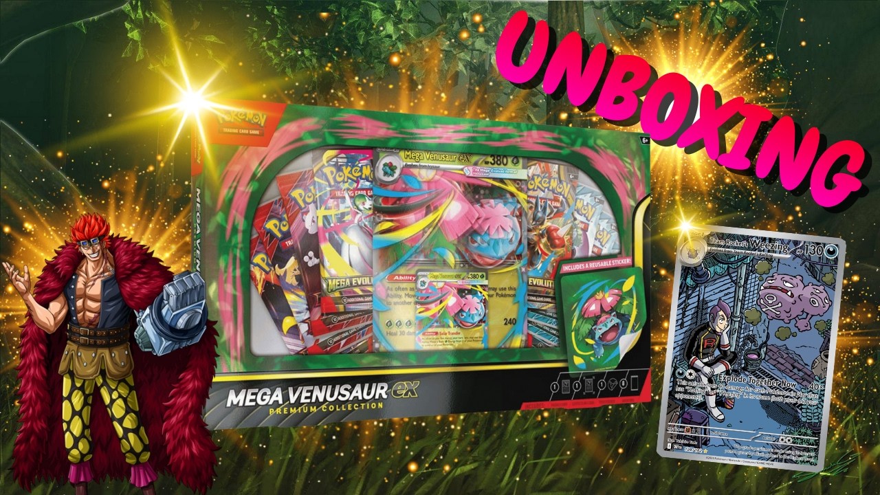 Mega Venusaur EX Premium Collection Unboxing | Pokemon Premium Collection Opening | Episode 1