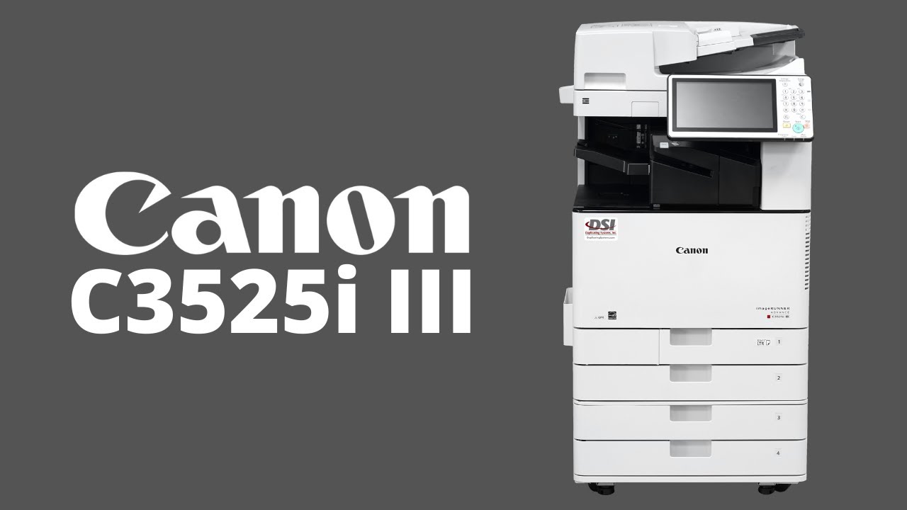 Canon imageRUNNER ADVANCE  C3525i III Overview