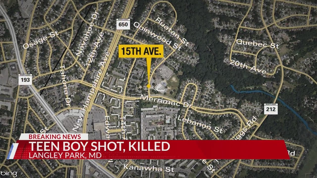 Teen boy shot dead at community center in Prince George's County