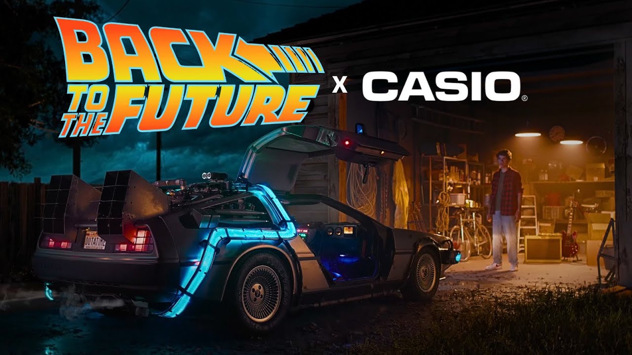 CASIO x BACK TO THE FUTURE