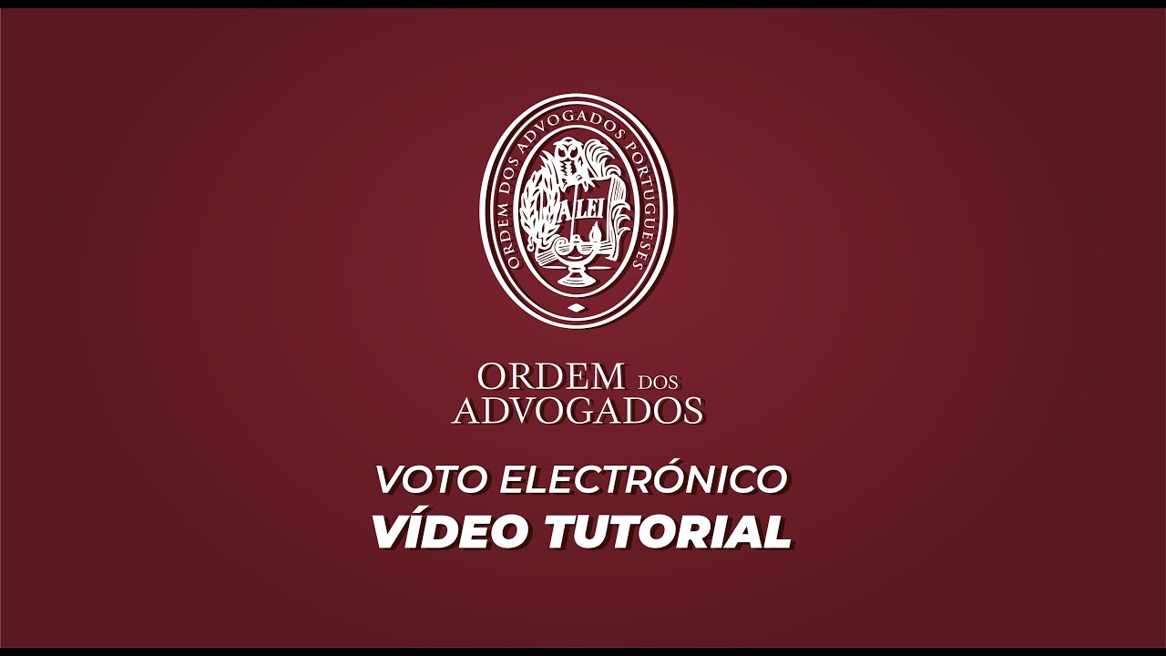 Voto Eletrónico OA — Vídeo Tutorial