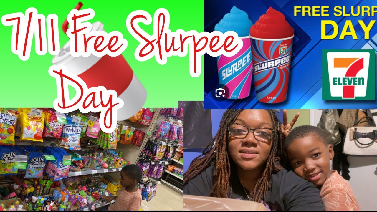 Free Slurpee Day at 7/11! 😊