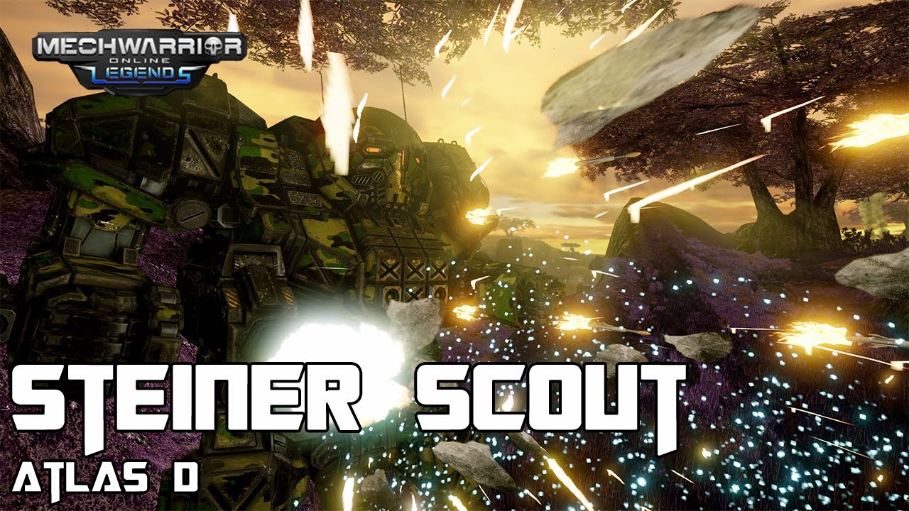 Steel Will Be Shattererd And Paint Will Be Blasted - Atlas D | Mechwarrior Online