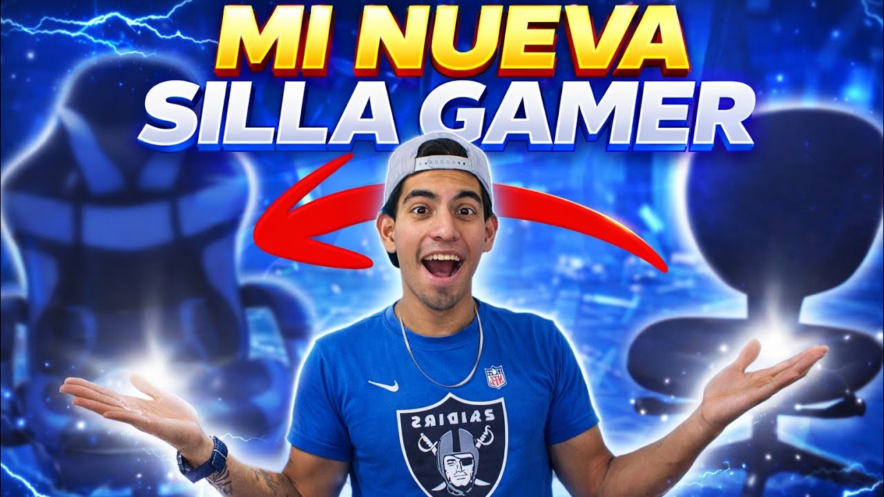 ME COMPRE UNA SILLA GAMER 🥺💙