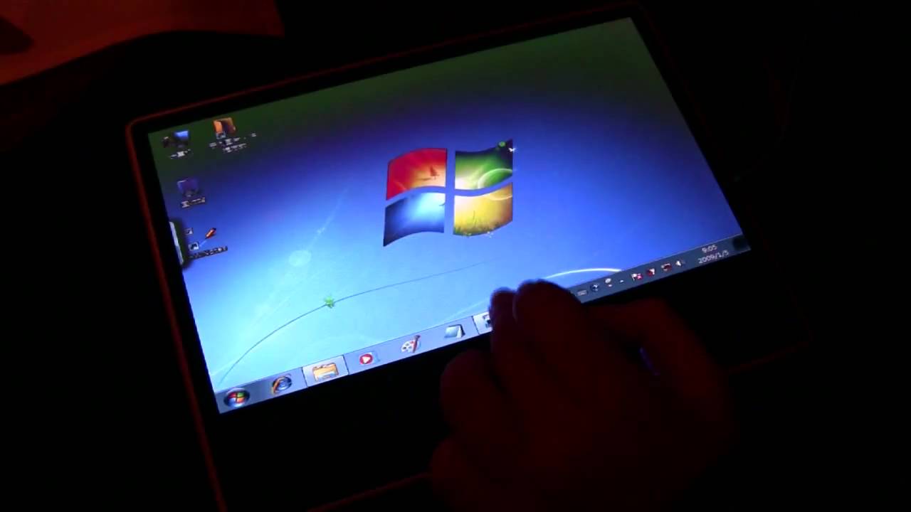 Multi touch demonstration of the Hanvon Touchpad