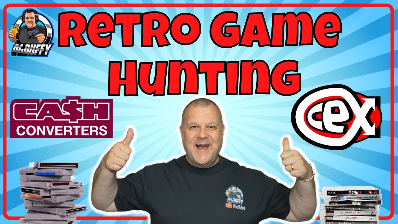 RETRO GAME HUNTING - Great Haul - Chatham Kent - CEX - Cash Convertors + Charity Shops !