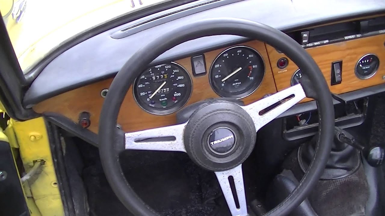 Triumph Spitfire MKIV MK4 1973-VIDEO- www.ERclassics.com