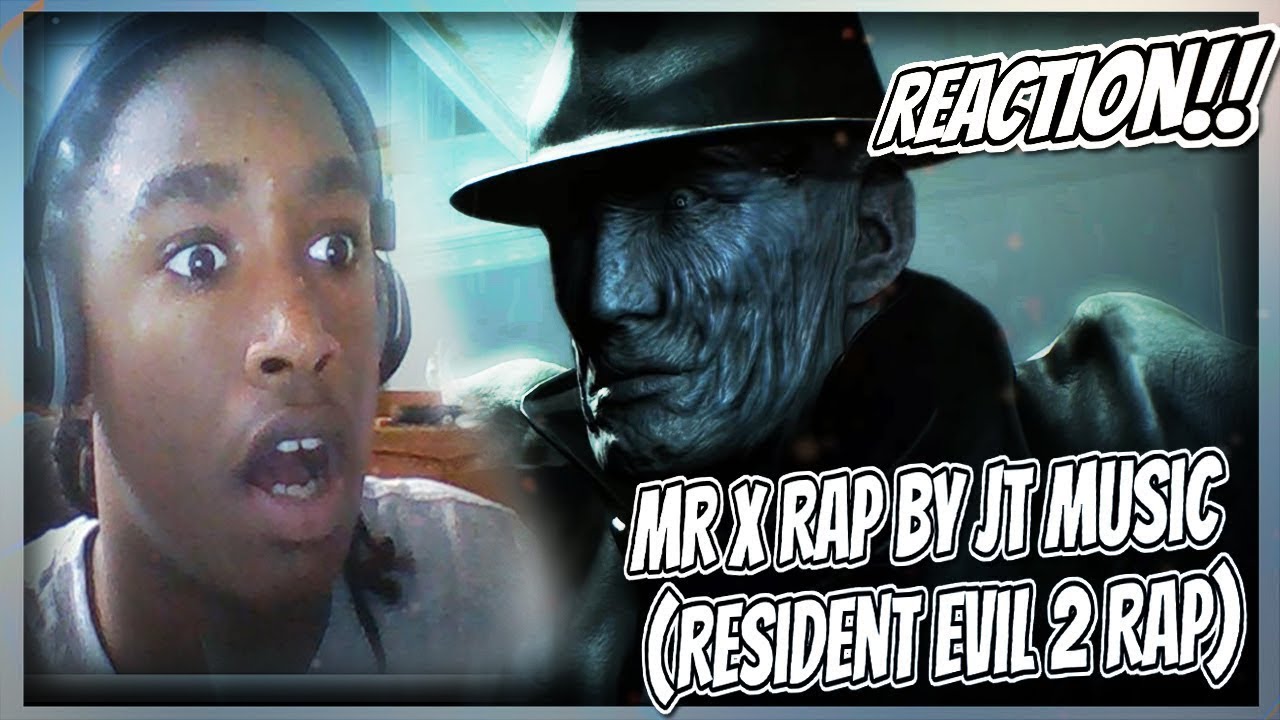 Amiri Reacts To: MR X RAP by JT Music (Resident Evil 2 Rap) - 