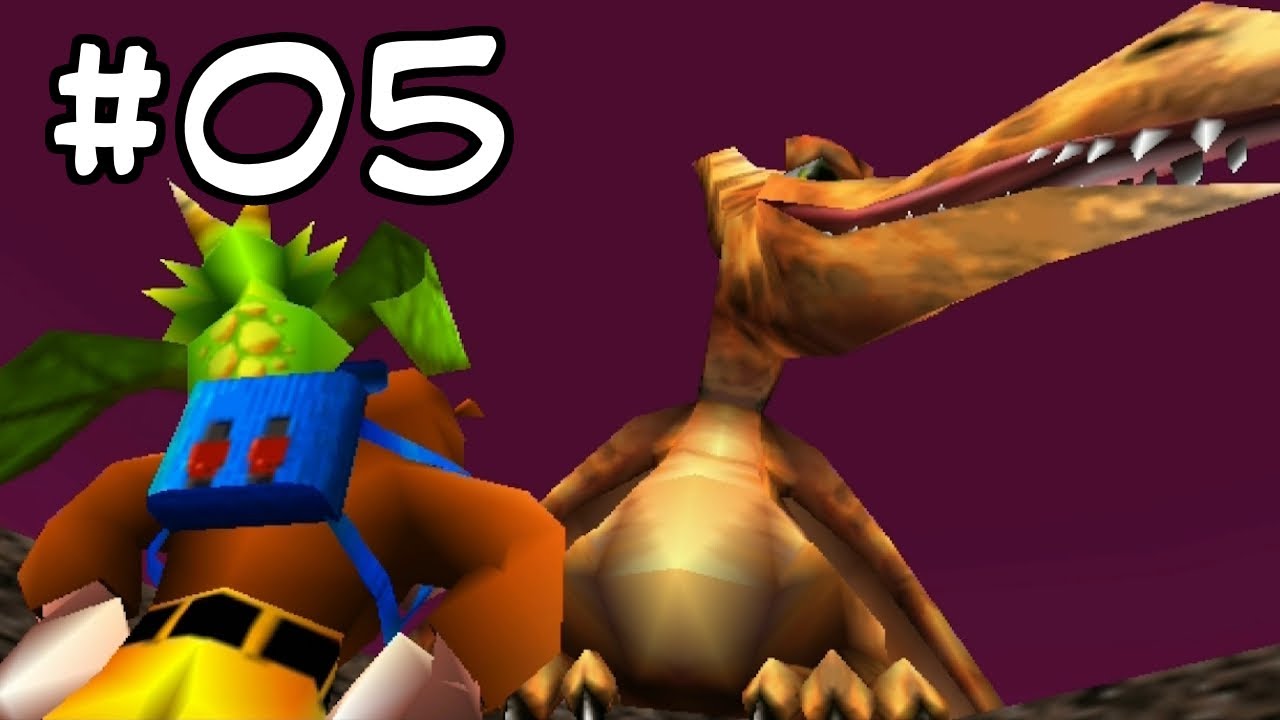 Banjo-Tooie (N64) 100% Walkthrough - World 5: Terrydactyland (First Visit)