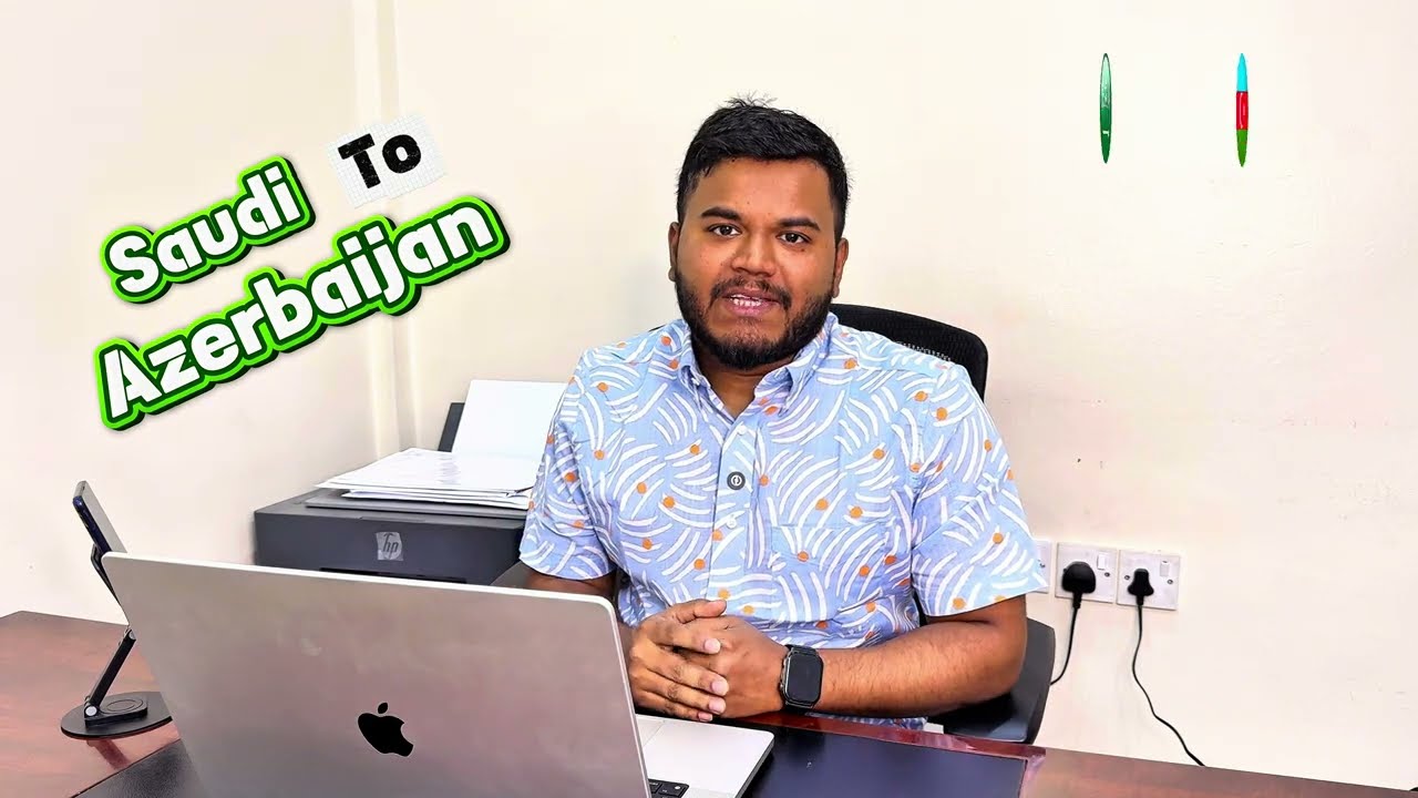 সৌদি আরব থেকে আজারবাইজান এর স্টিকার ভিসা || Saudi to Azerbaijan Sticker Visa