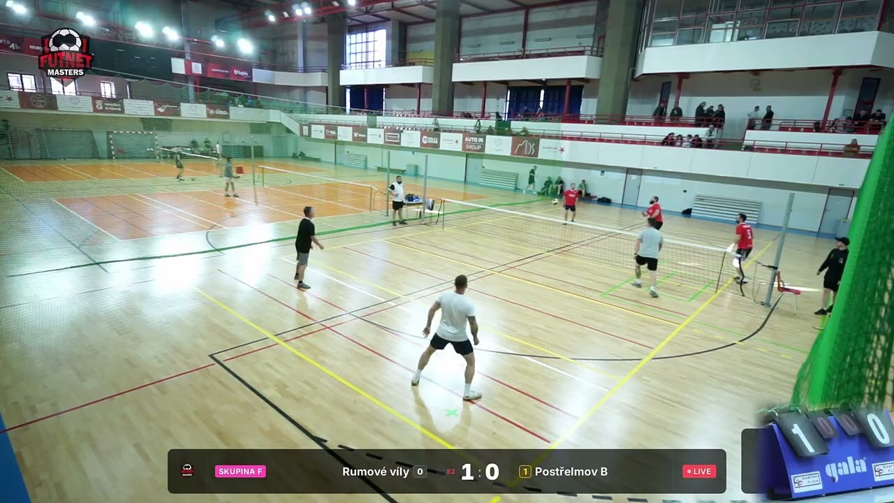 T3 Futnet Masters: sk.F Postřelmov B vs Rumové víly dne 7.3.2026