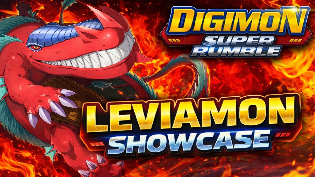 LEVIAMON SHOWCASE - DIGIMON SUPER RUMBLE