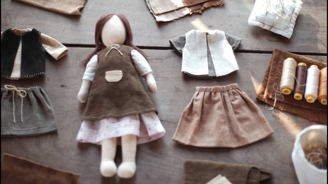 AUTUMN (Free Patterns) Doll's Shirts & Skirts | DinLife