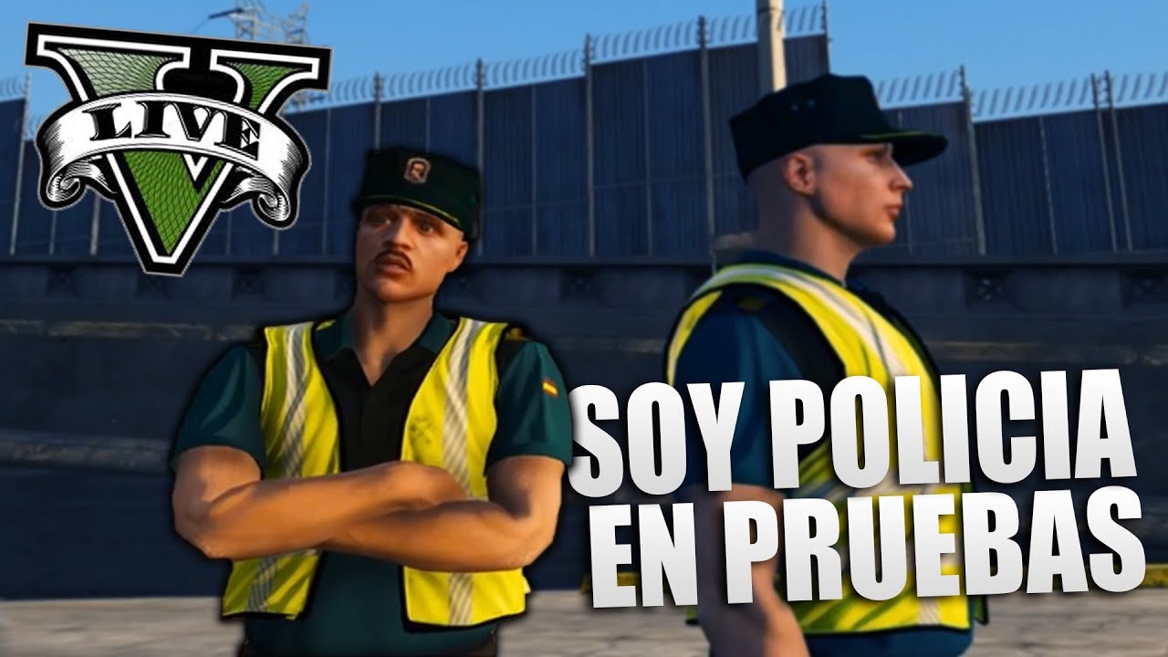 SOY POLICIA EN PRUEBAS EN GTA V ROLEPLAY #176