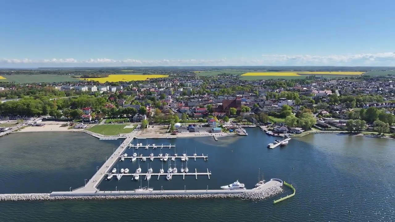 Puck - Molo w Pucku - Port Puck - Marina Puck - 4K