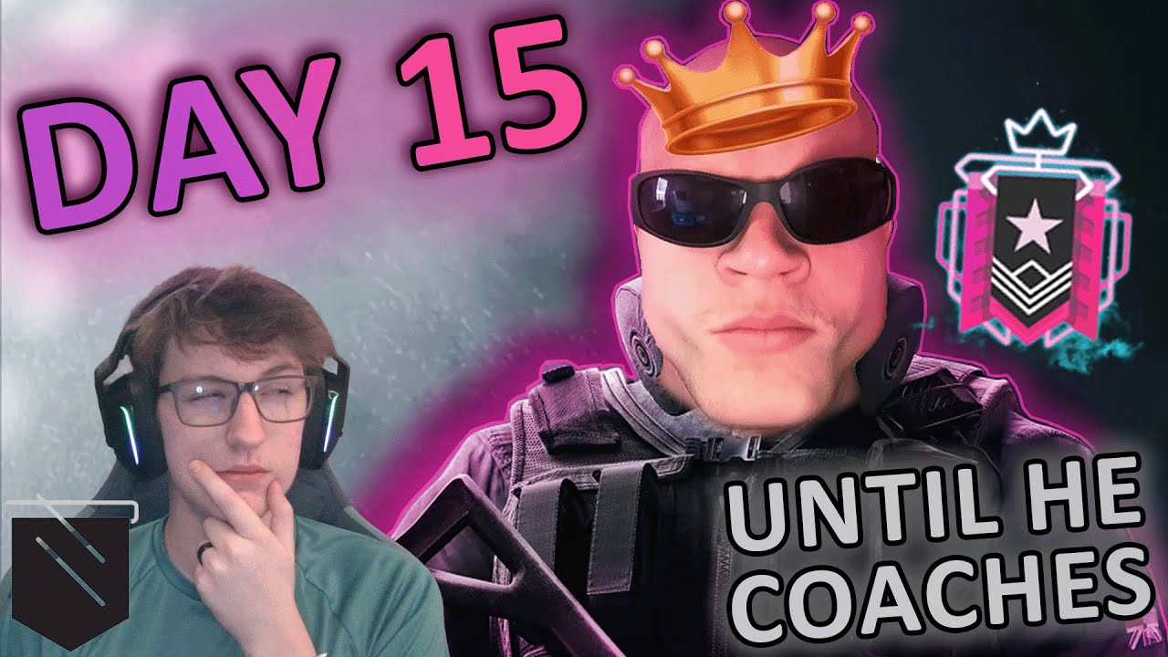 Day 15 | ONLY Streaming R6 Until Jynxzi Coaches Me - Stacks With Viewers - LIVE NOW
