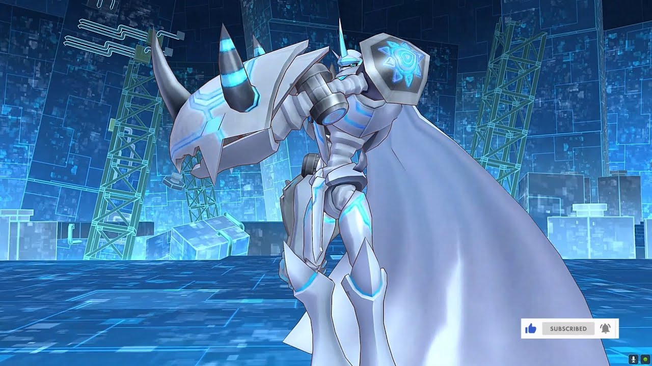 MetalGreymon evolve OmegamonPicaro MercifulOmegamon and Skill.: Digimon Cyber Sleuth Mods
