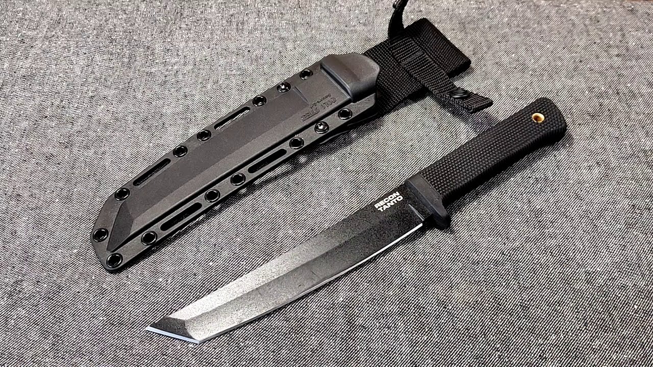 Cold Steel Recon Tanto sharpening. Заточка танто.