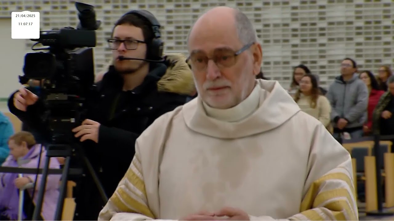 Missa desde a Basílica da Santíssima Trindade do Santuário de Fátima 21.04.2025