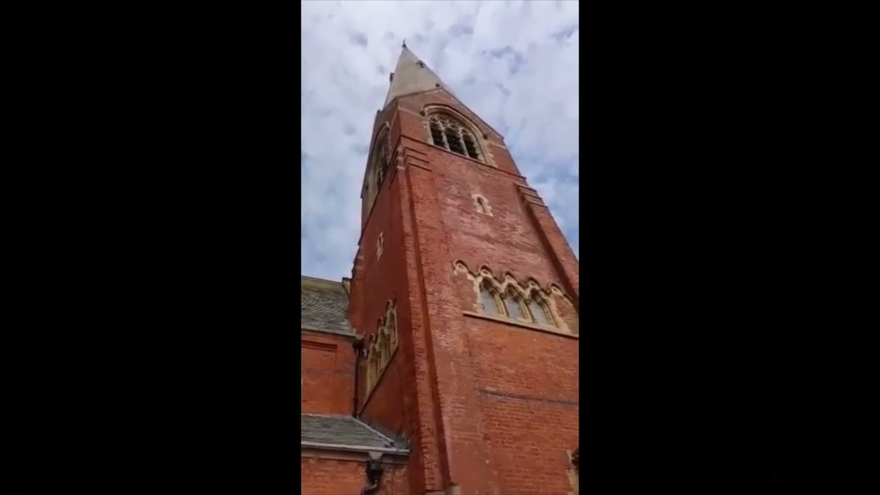 Its coming home chimed on the bells of ST James Barrow In Furness