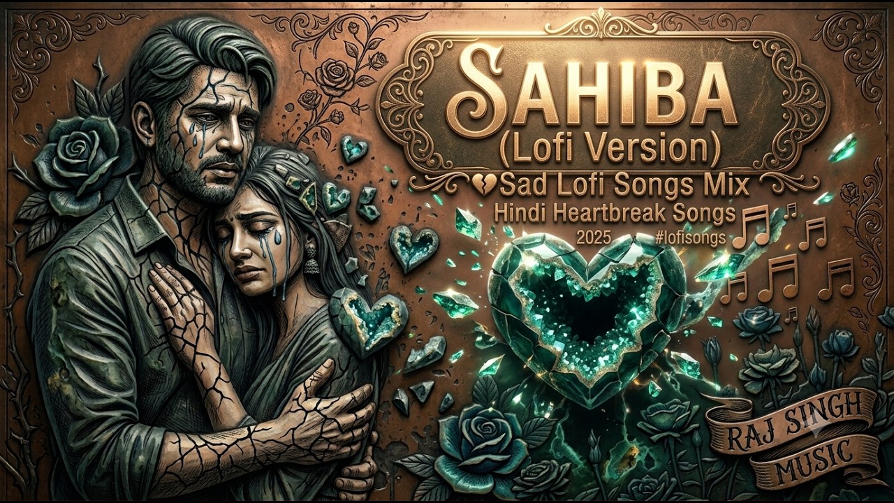 Sahiba (Lofi Version) 💔 | Sad Lofi Songs Mix | Hindi Heartbreak Songs 2025 | Raj Singh #lofisongs