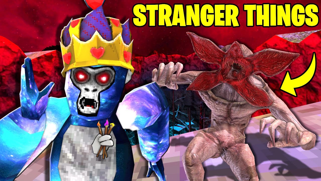 I Got HUNTED By a Demogorgon... (Gorilla Tag Stranger Things)