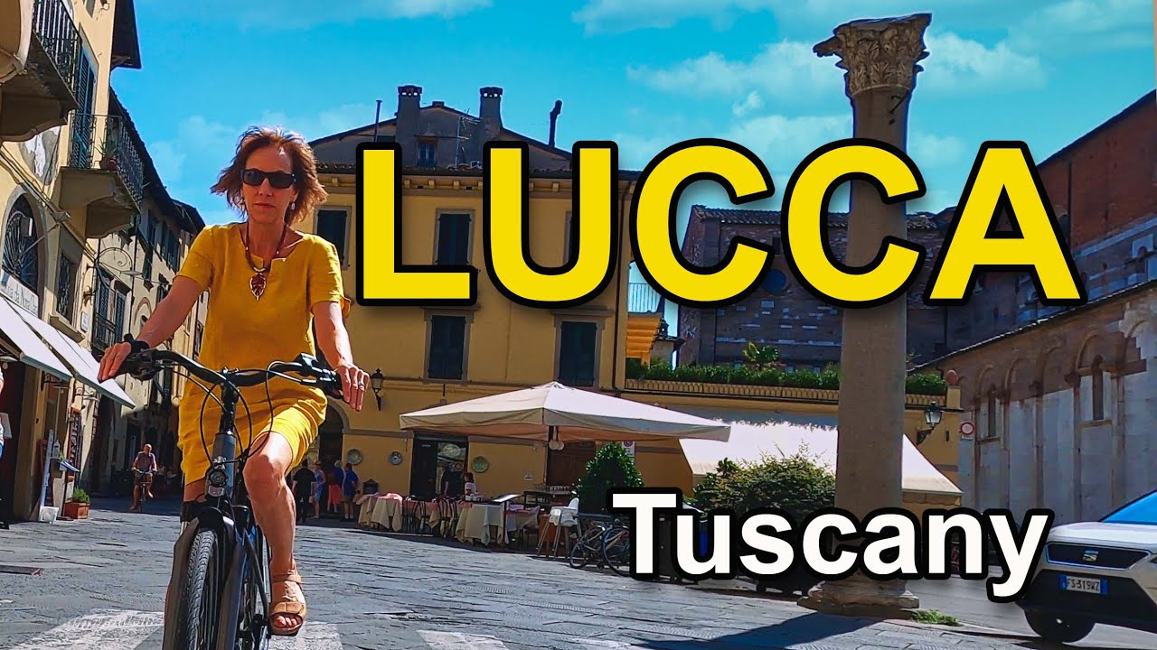 LUCCA, ITALY IN TUSCANY, EXPLORE THE OLD WALLED TOWN
