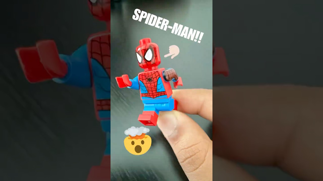 LEGO Spider-Man Minifigure Just Got a BIG Upgrade!! #lego #spiderman #marvel
