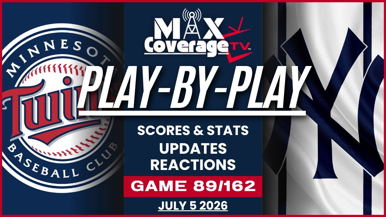 🔴LIVE - Minnesota Twins vs New York Yankees - Play-By-Play & Reactions (7/5/26)