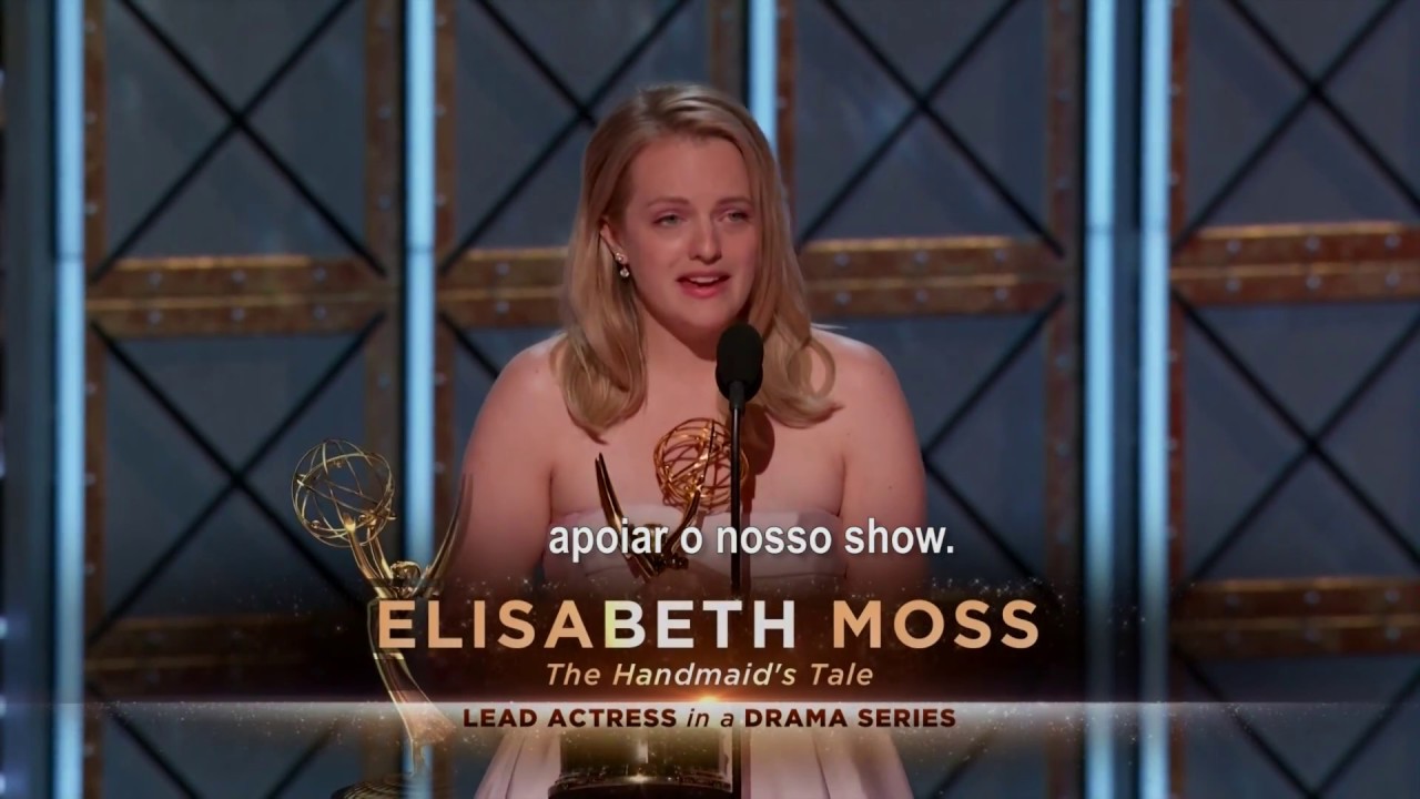 #EmmyNaTNT | Discurso da Elisabeth Moss