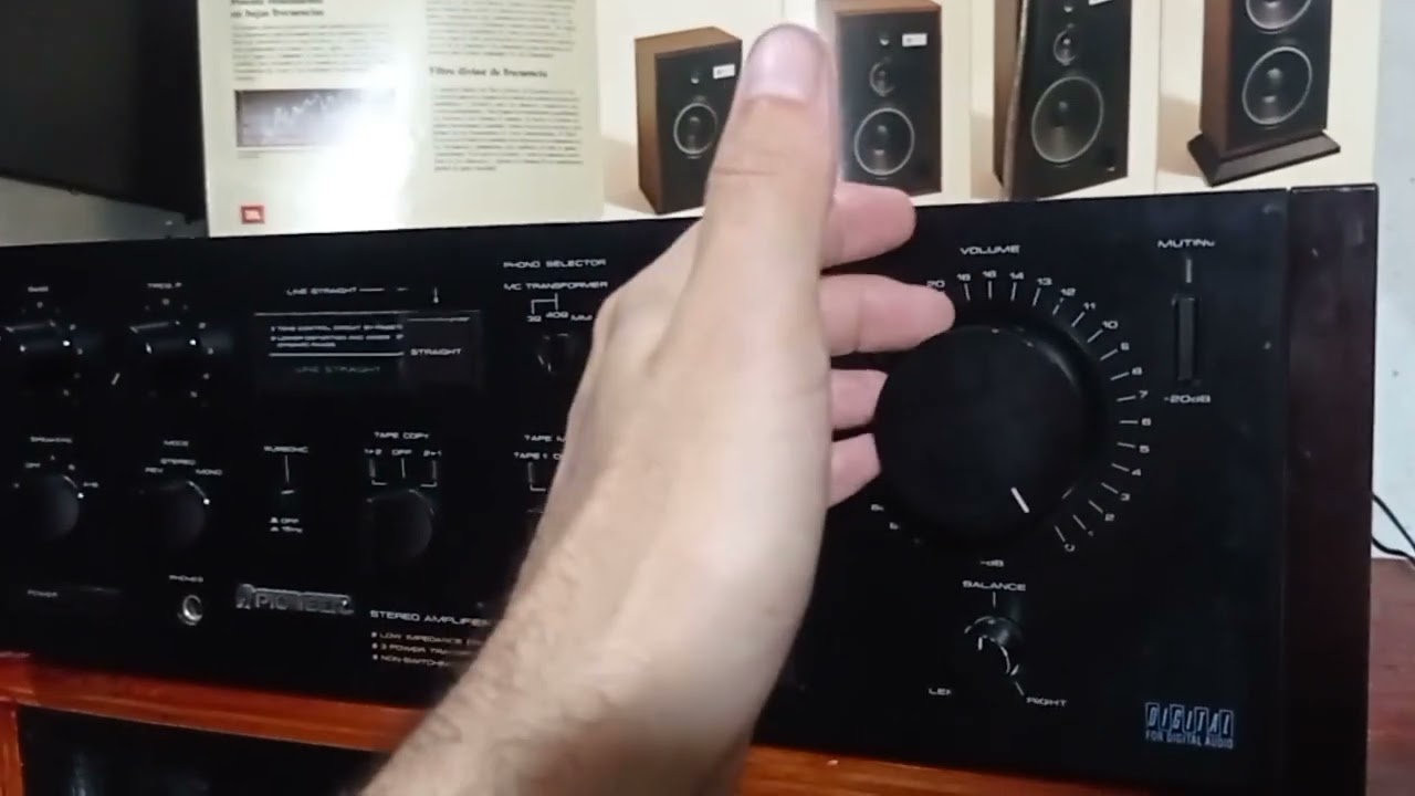 Pioneer A-88X reparación 1