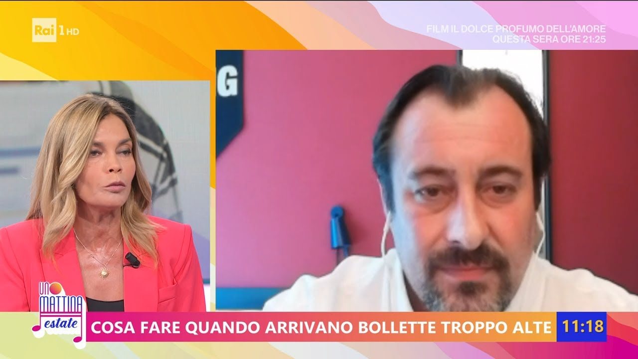 Caro bollette: cosa fare quando l'importo è troppo alto - UnoMattina Estate 22/08/2023
