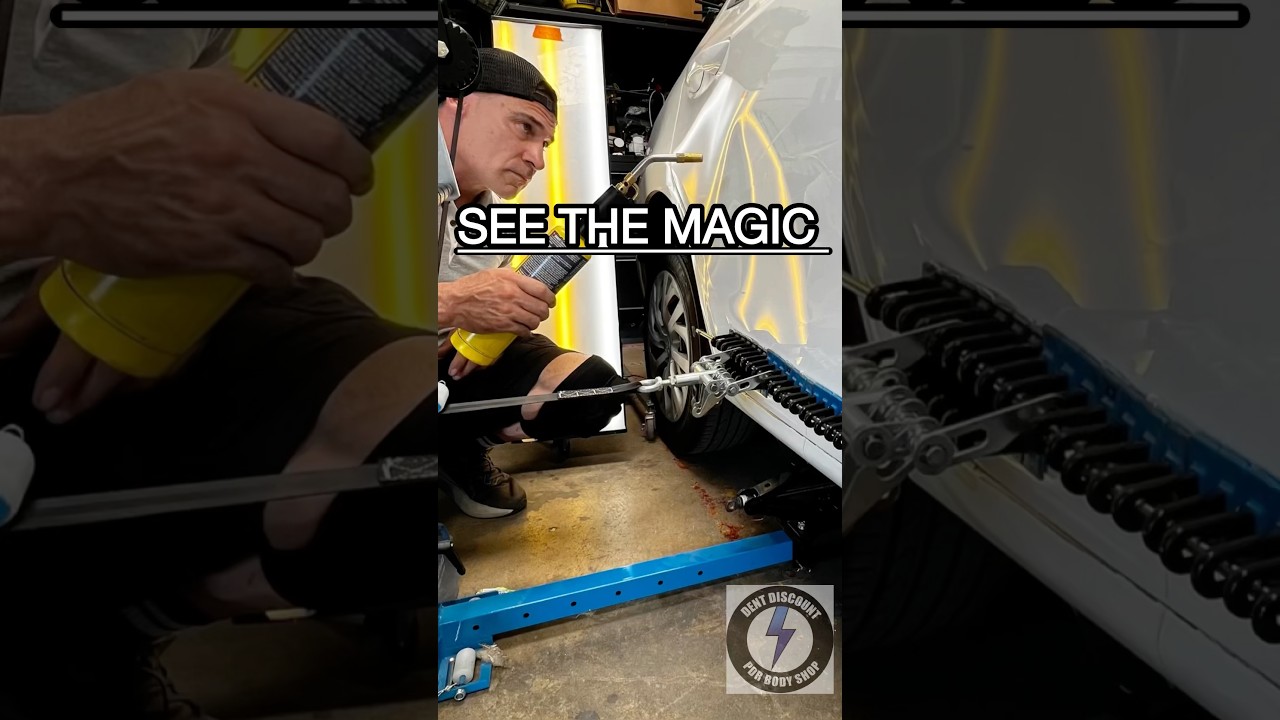 PDR Pulling! - How to Video #diy #dentrepair