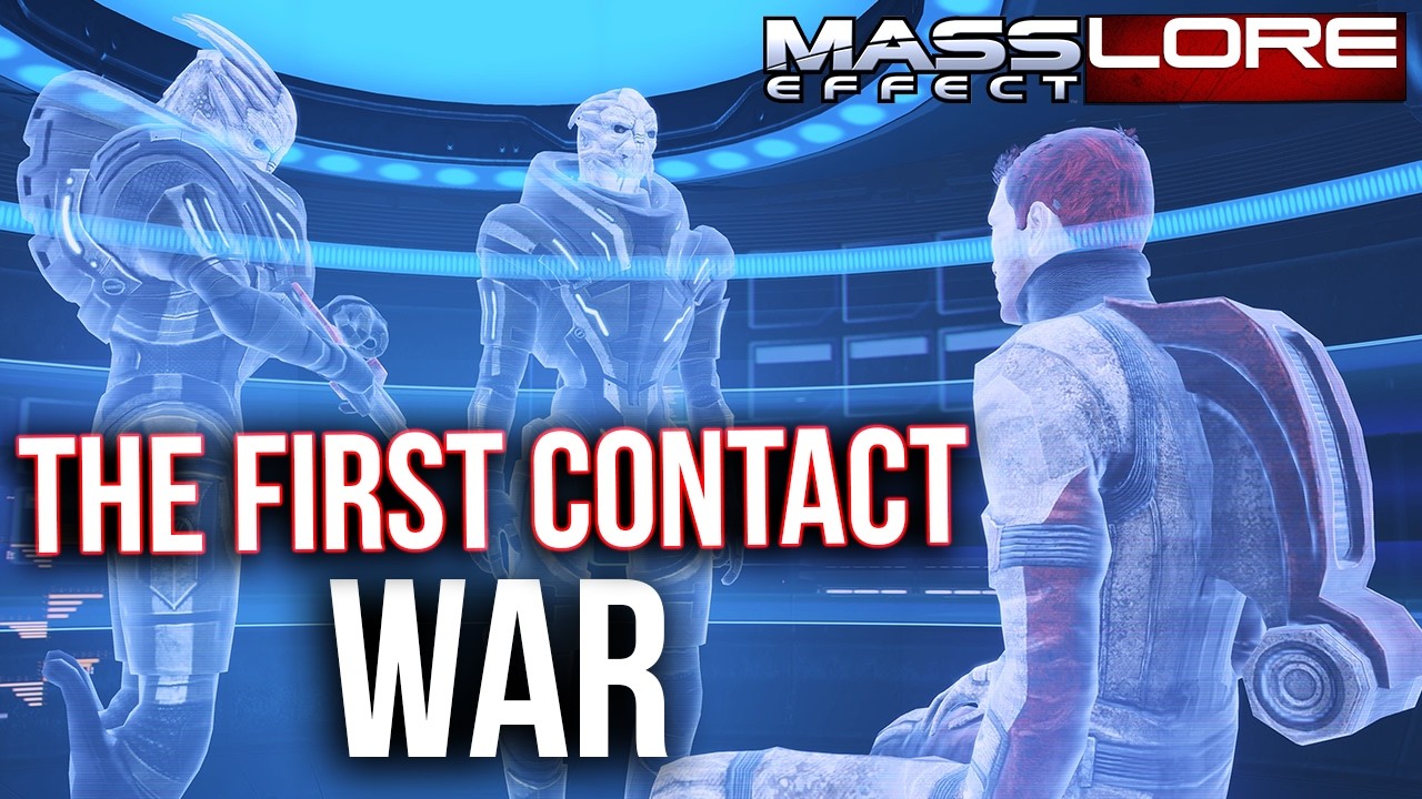 Война Первого Контакта: объяснение | История Mass Effect